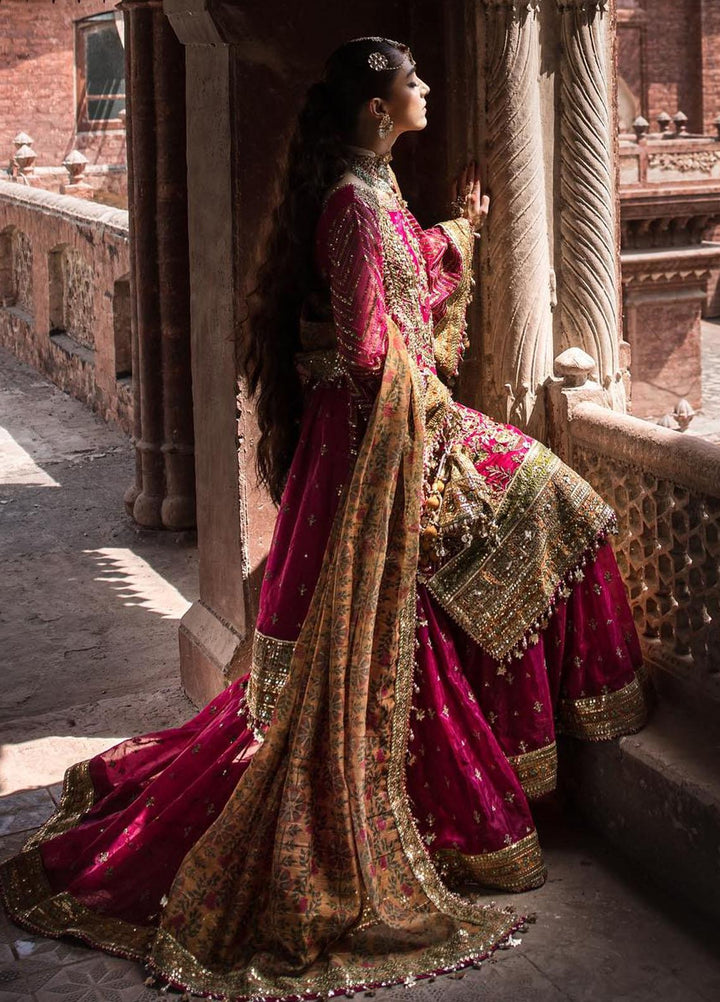 Zarlish by Mohsin Naveed Ranjha Embroidered  Suits Unstitched 3 Piece MNR23-Z4 ZWU-23-30 Naranji Bagh - Festive Collection