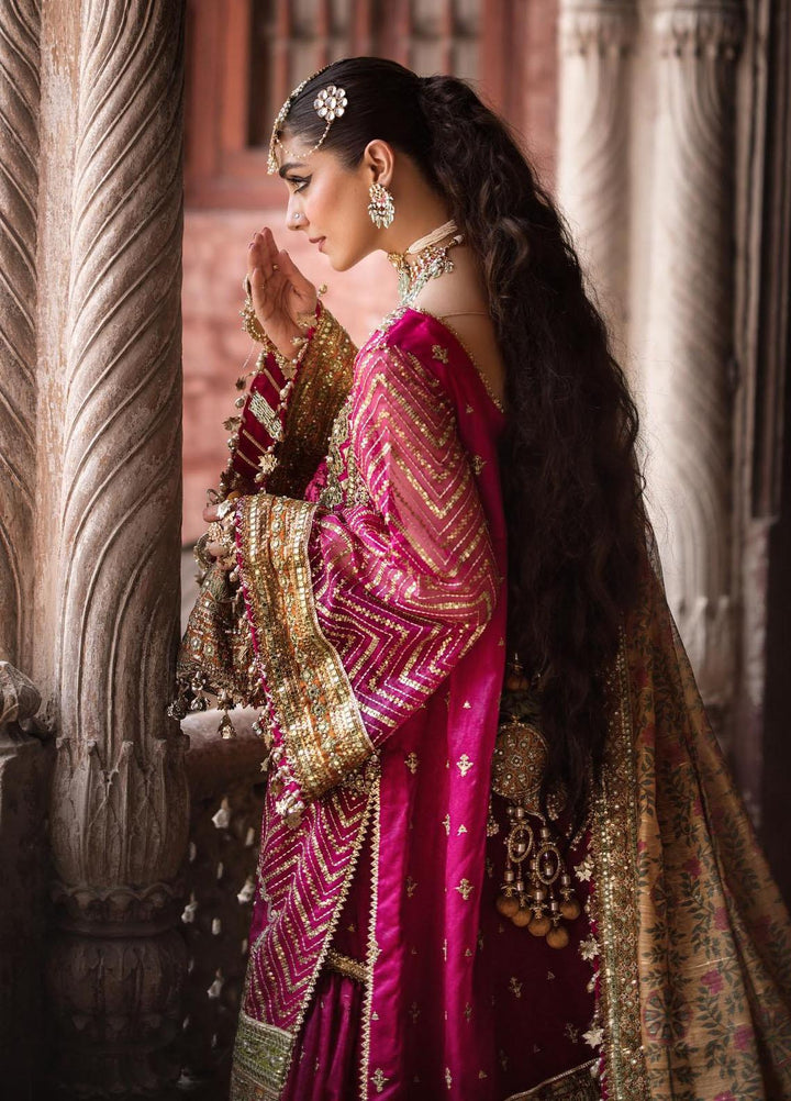 Zarlish by Mohsin Naveed Ranjha Embroidered  Suits Unstitched 3 Piece MNR23-Z4 ZWU-23-30 Naranji Bagh - Festive Collection