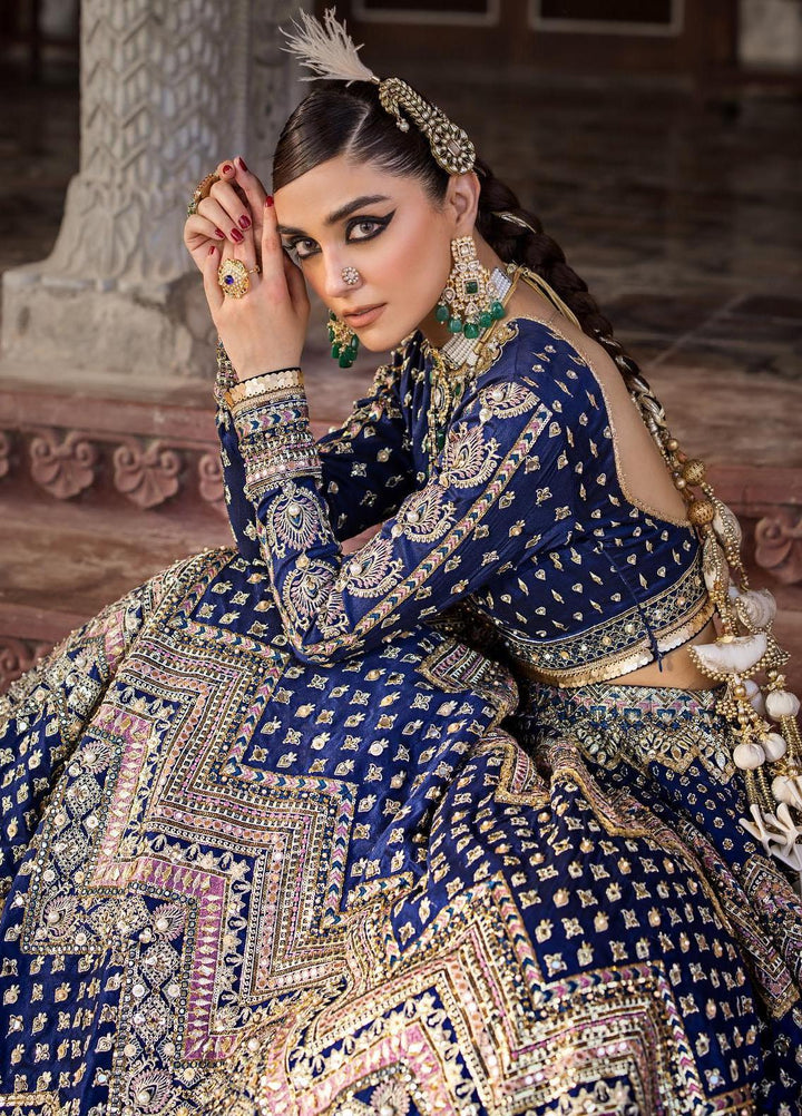 Zarlish by Mohsin Naveed Ranjha Embroidered  Suits Unstitched 3 Piece MNR23-Z4 ZWU-23-31 Shahtaj - Festive Collection