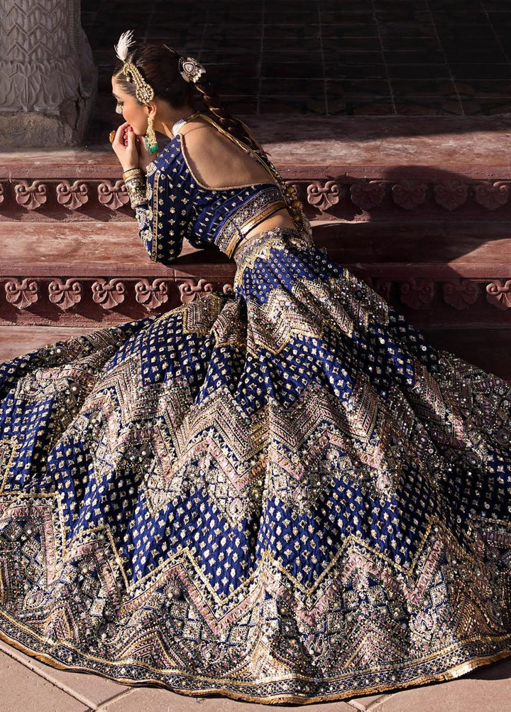 Zarlish by Mohsin Naveed Ranjha Embroidered  Suits Unstitched 3 Piece MNR23-Z4 ZWU-23-31 Shahtaj - Festive Collection