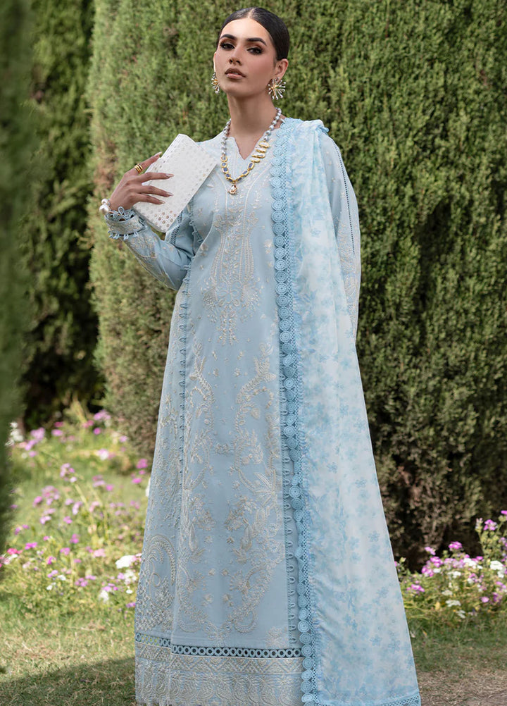 Zarposh  Embroidered Lawn 3 Piece Suit Aveline