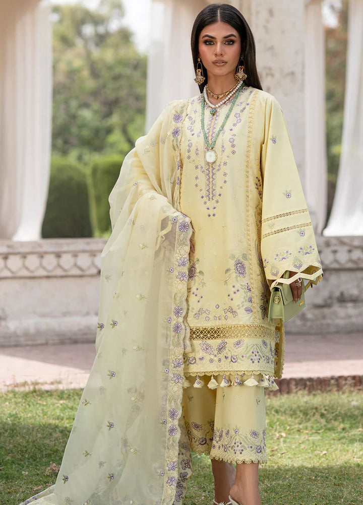 Zarposh  Embroidered Lawn 3 Piece Suit Moondale