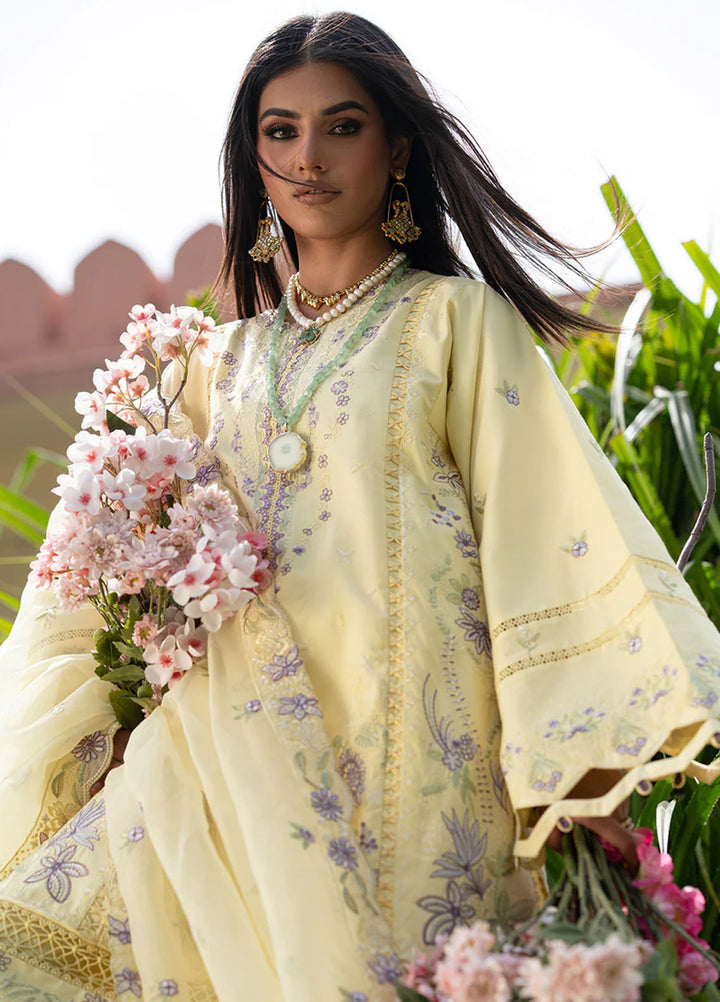 Zarposh  Embroidered Lawn 3 Piece Suit Moondale