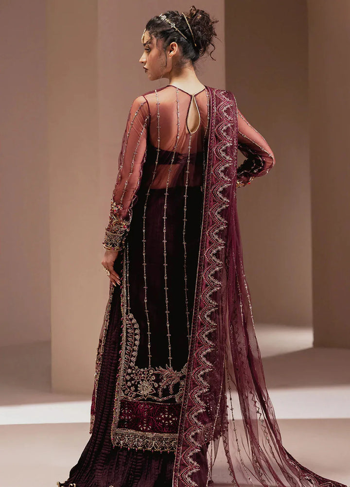 Zarposh Pret Embroidered Net 3 Piece Suit Nisa