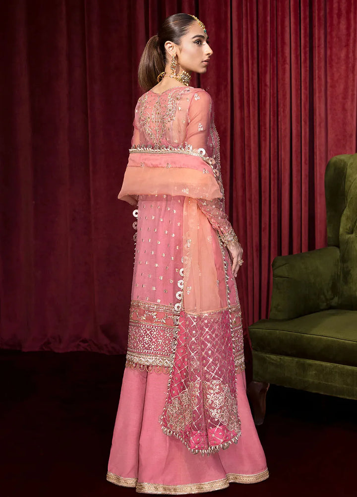 Embroidered Organza 3 Piece Suit