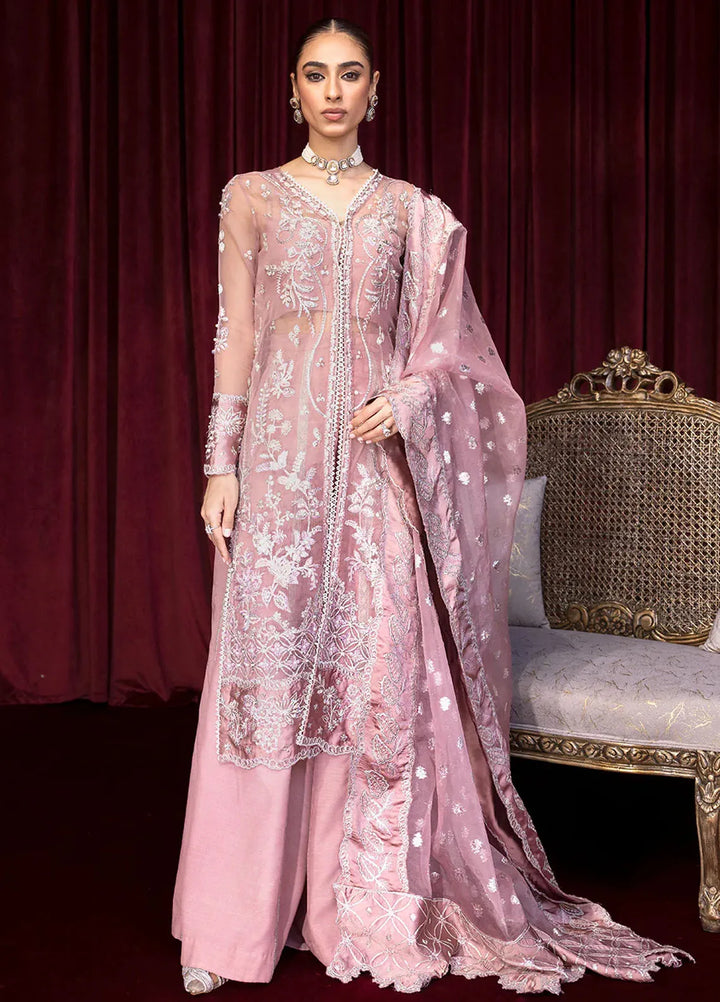 Embroidered Organza 3 Piece Suit