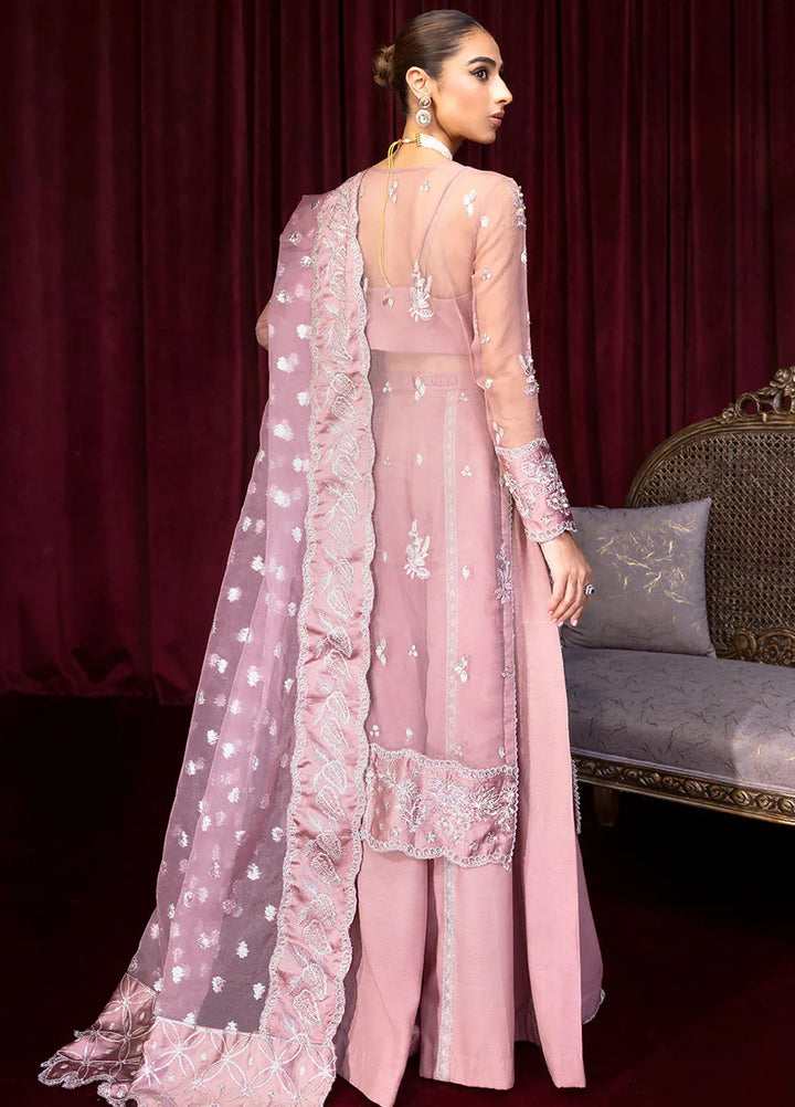 Embroidered Organza 3 Piece Suit