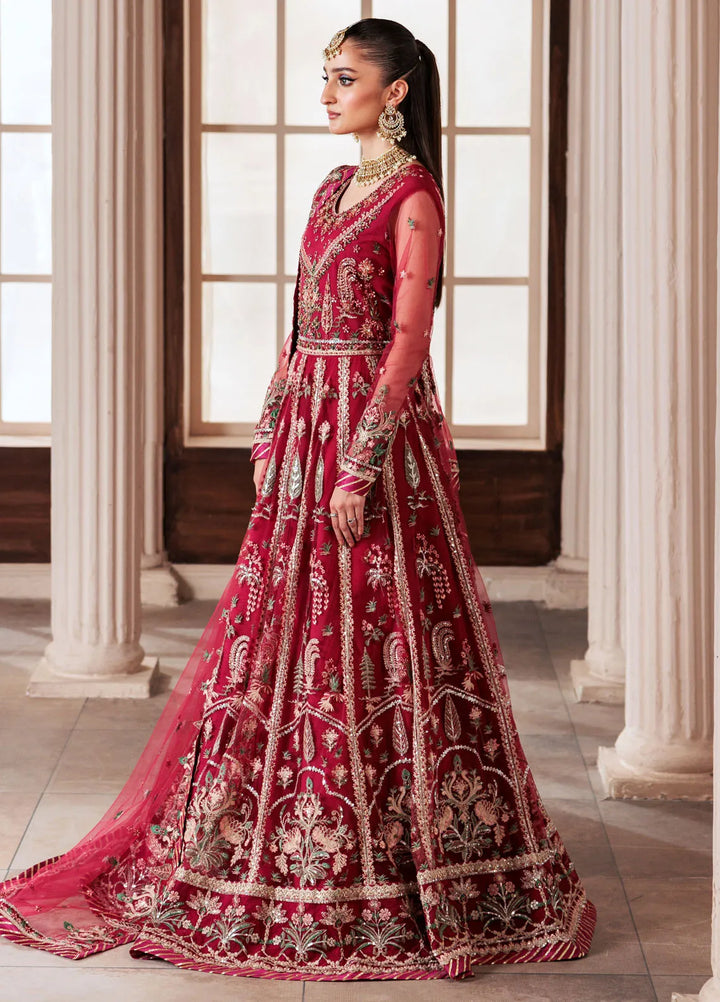 Zeenat by Zebtan Embroidered Net Suits Unstitched 3 Piece ZBT24Z ZN 05 Bahar - Formals Collection