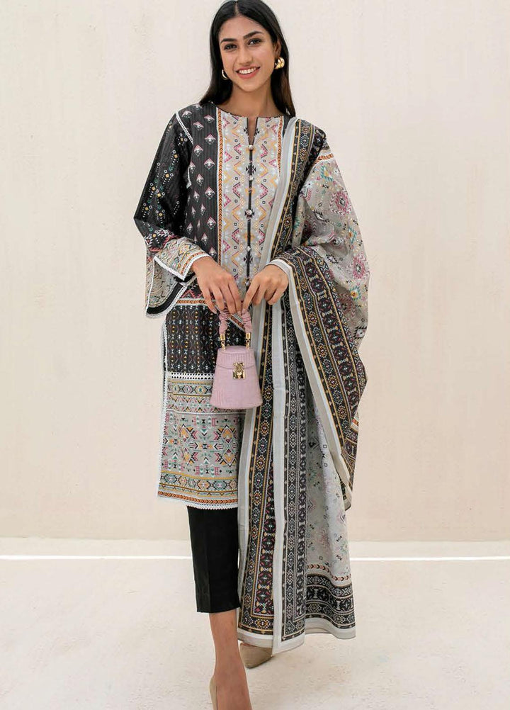 Zellbury Printed Cambric Suits Unstitched 3 Piece ZL21CB WUC21X30023 - Winter Collection