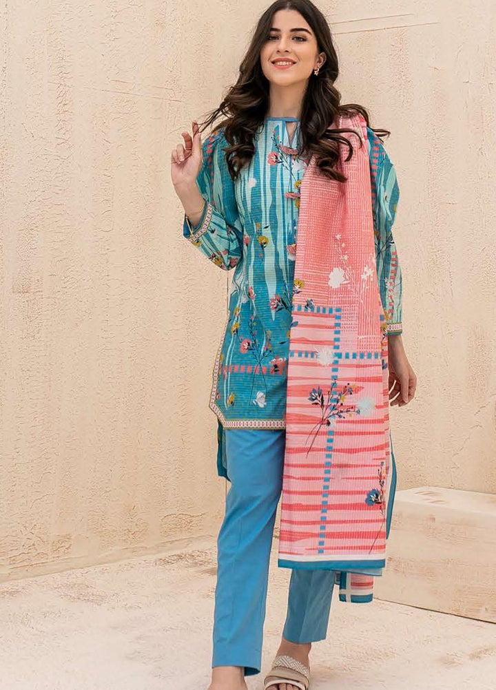 Zellbury Printed Cambric Suits Unstitched 3 Piece ZL21CB WUC21X30035 - Winter Collection
