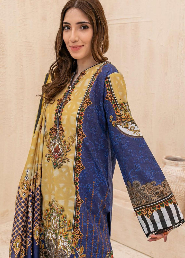 Zellbury Printed Cambric Suits Unstitched 3 Piece ZL21CB WUC21X30036 - Winter Collection