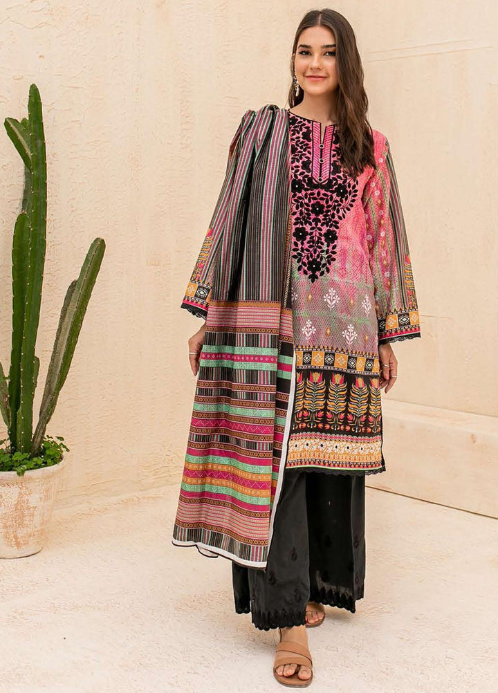 Zellbury Embroidered Cambric Suits Unstitched 3 Piece ZL21CB WUC21E30055 - Winter Collection