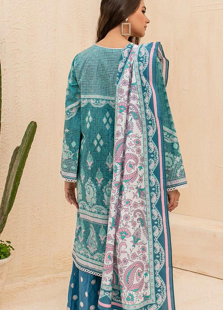 Zellbury Embroidered Cambric Suits Unstitched 3 Piece ZL21CB WUC21E30064 - Winter Collection