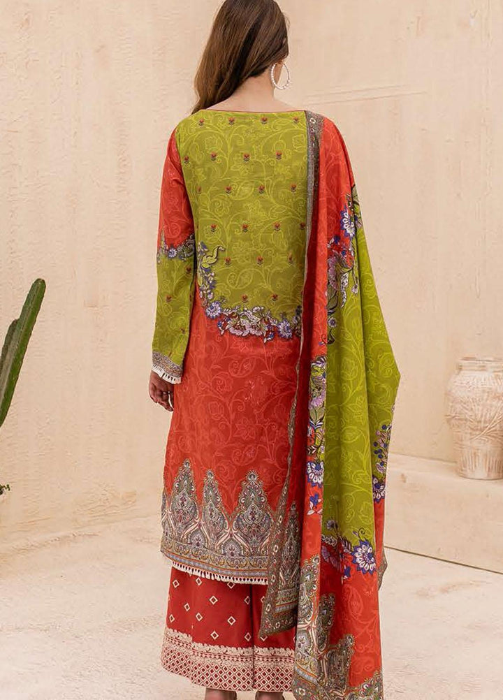 Zellbury Embroidered Cambric Suits Unstitched 3 Piece ZL21CB WUC21E30065 - Winter Collection