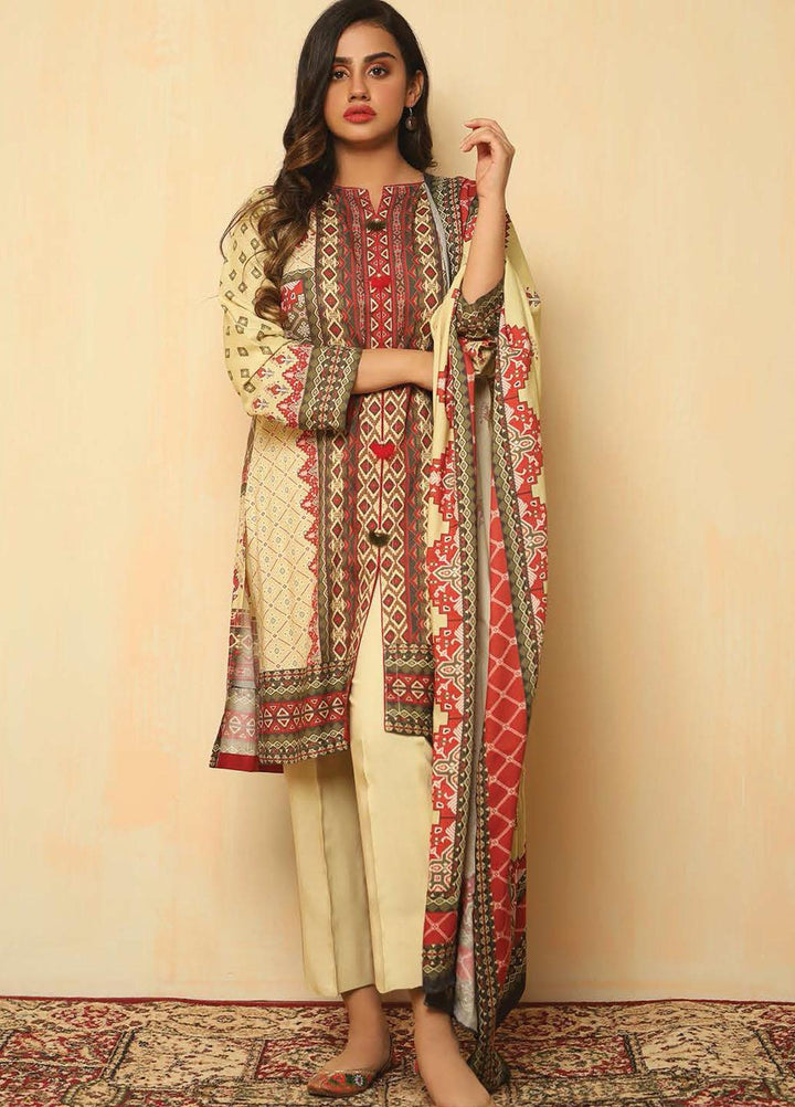 Zellbury Printed Viscose Suits Unstitched 2 Piece ZL21CB WUC21X20039 - Winter Collection