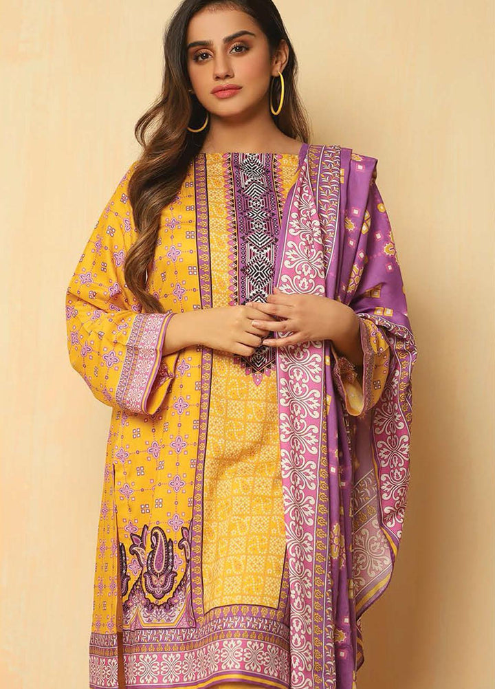 Zellbury Printed Viscose Suits Unstitched 2 Piece ZL21CB WUC21X20042 - Winter Collection