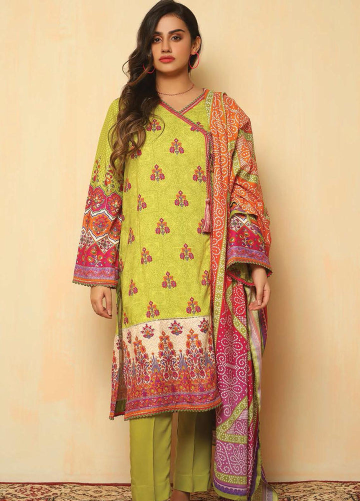 Zellbury Printed Viscose Suits Unstitched 2 Piece ZL21CB WUC21X20047 - Winter Collection