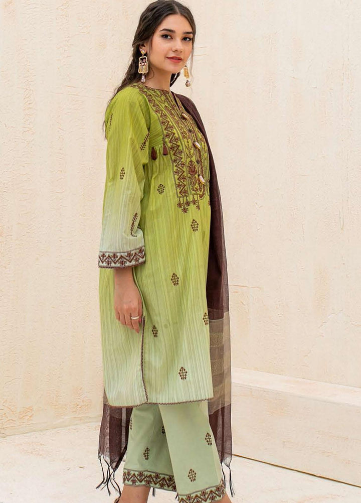 Zellbury Embroidered Cambric Suits Unstitched 3 Piece ZL21CB WUC21E30080 - Winter Collection