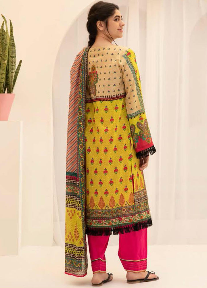 Zellbury Printed Lawn Suits Unstitched 3 Piece ZB21L-2 Wusc 754 - Summer Collection