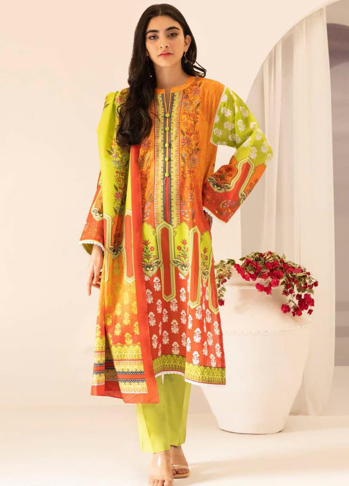 Zellbury Printed Lawn Suits Unstitched 3 Piece ZB21L-2 Wusc 837 - Summer Collection