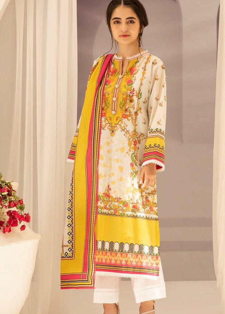 Zellbury Printed Lawn Suits Unstitched 3 Piece ZB21L-2 Wusc 842 - Summer Collection