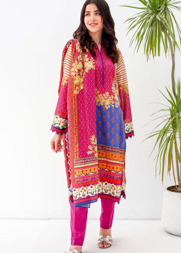 Zellbury Printed Lawn Suits Unstitched 3 Piece ZB21L-2 Wusc 844 - Summer Collection