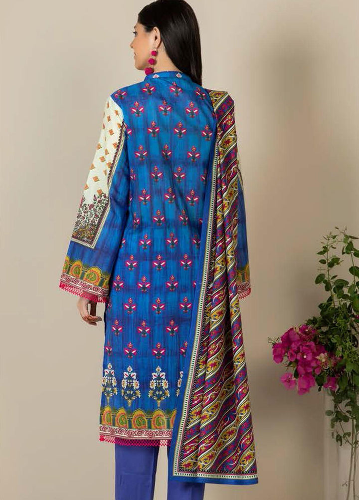 Zellbury Printed Lawn Suits Unstitched 3 Piece ZB21L-2 Wusc 851 - Summer Collection