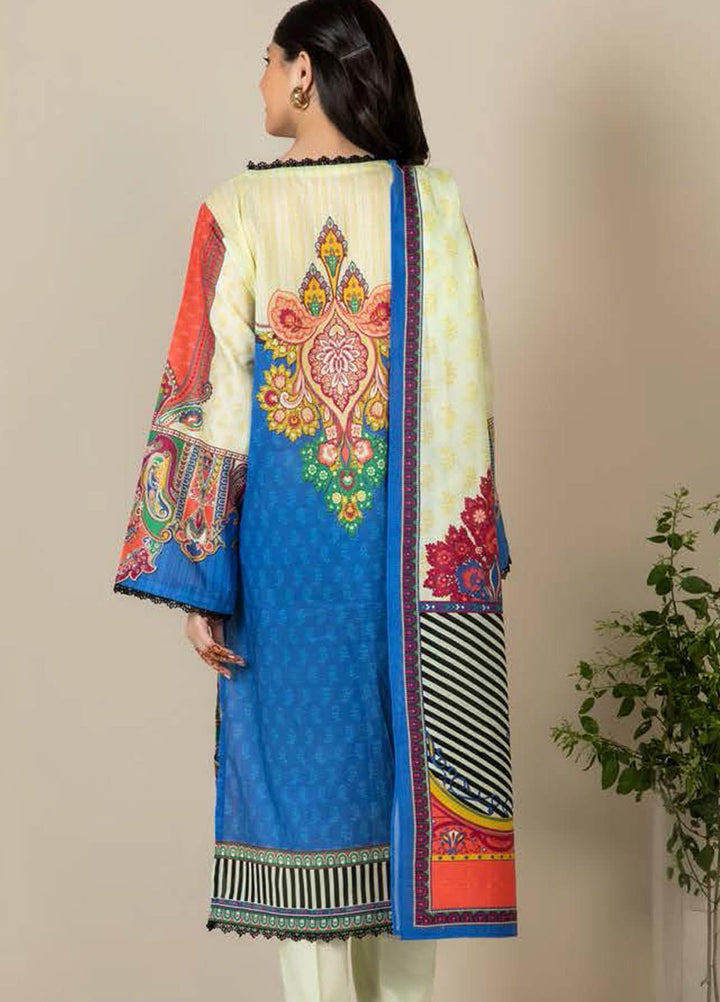 Zellbury Printed Lawn Suits Unstitched 3 Piece ZB21L-2 Wusc 852 - Summer Collection