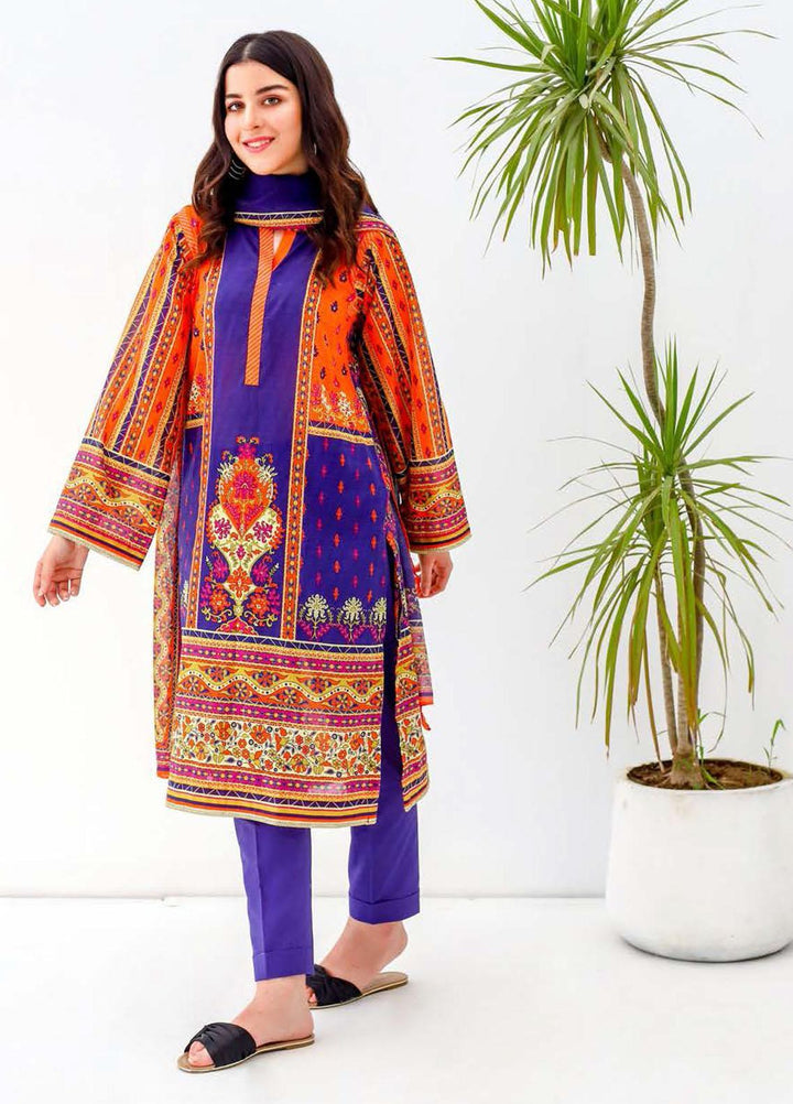 Zellbury Printed Lawn Suits Unstitched 3 Piece ZB21L-2 Wusc 918 - Summer Collection