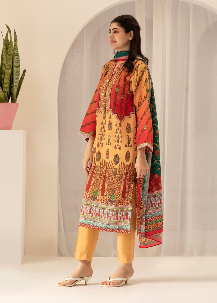 Zellbury Printed Lawn Suits Unstitched 3 Piece ZL21UL ZW-758 - Summer Collection