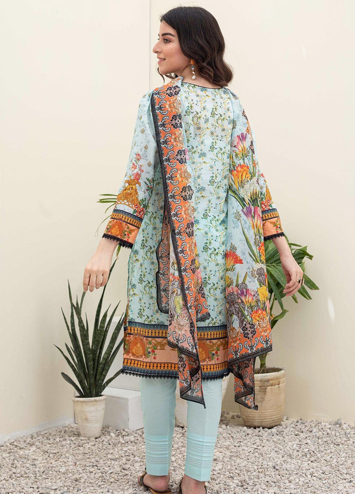 Zellbury Printed Lawn Suits Unstitched 3 Piece ZL21UL ZW-911 - Summer Collection