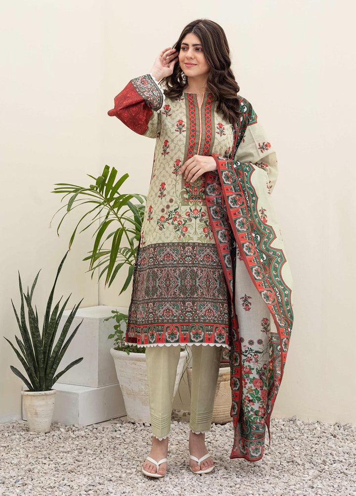 Zellbury Printed Lawn Suits Unstitched 3 Piece ZL21UL ZW-924 - Summer Collection