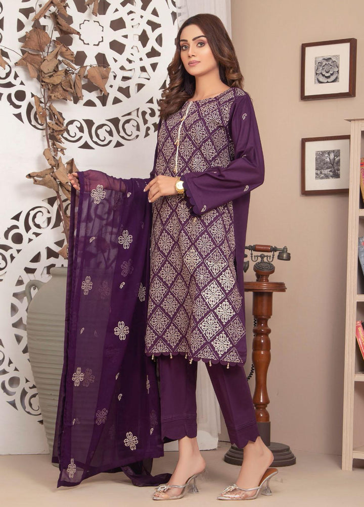 Zenia By Fine Tex Embroidered Lawn Suits Unstitched 3 Piece FNT22Z 01 - Summer Collection