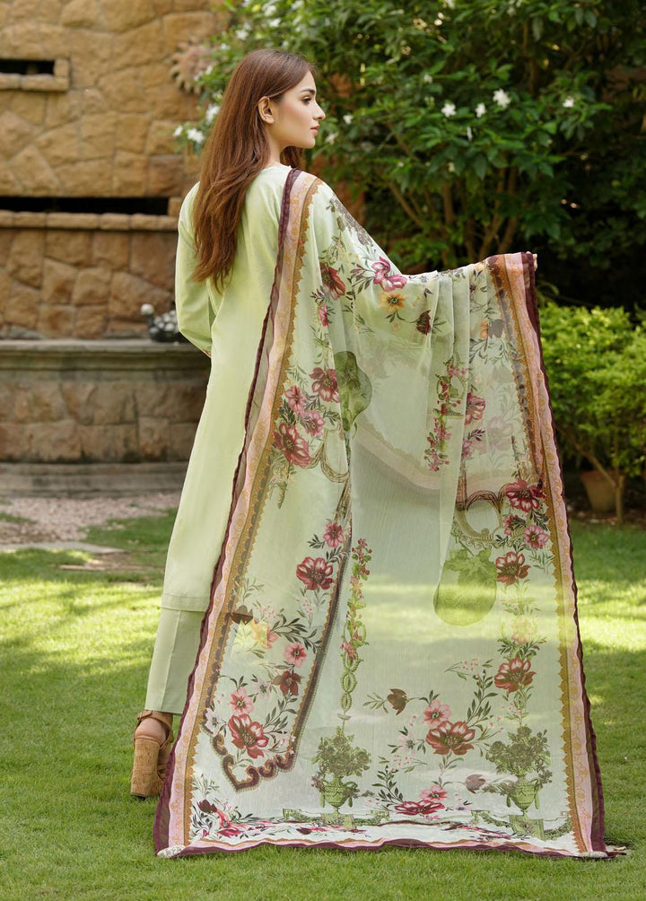 Zenia By Fine Tex Embroidered Cotton Suits Unstitched 3 Piece FNT22-Z4 ZC-02 - Winter Collection