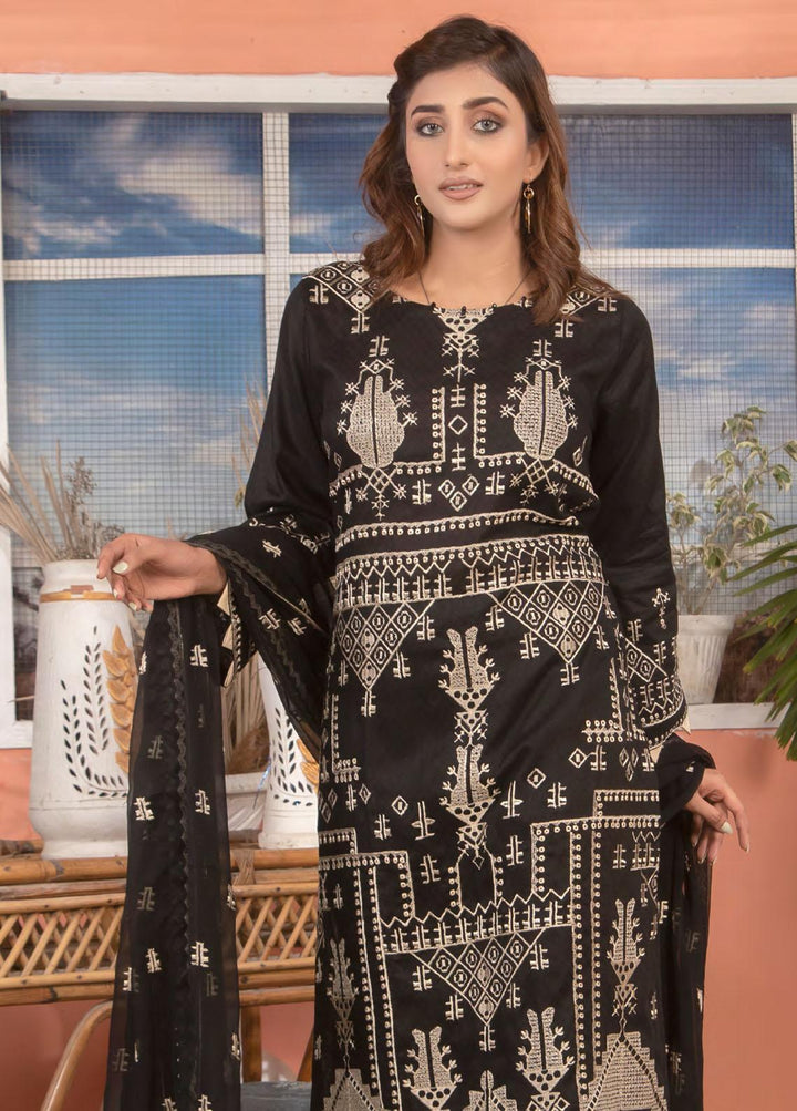 Zenia By Fine Tex Embroidered Lawn Suits Unstitched 3 Piece FNT22-Z3 ZC-02 - Summer Collection