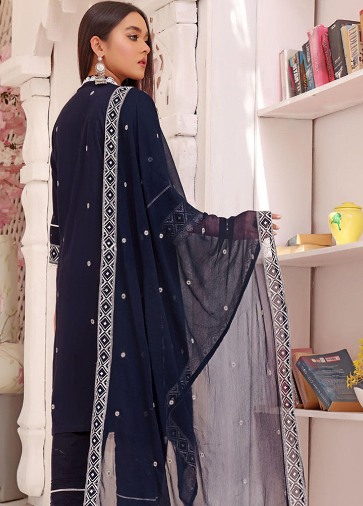 Zenia By Fine Tex Embroidered Lawn Suits Unstitched 3 Piece FNT23-Z6 ZC-05 - Summer Collection
