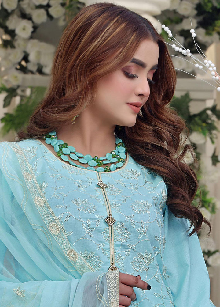 Zenia By Fine Tex Embroidered Lawn Suits Unstitched 3 Piece FNT23-Z5 ZC-04 - Summer Collection