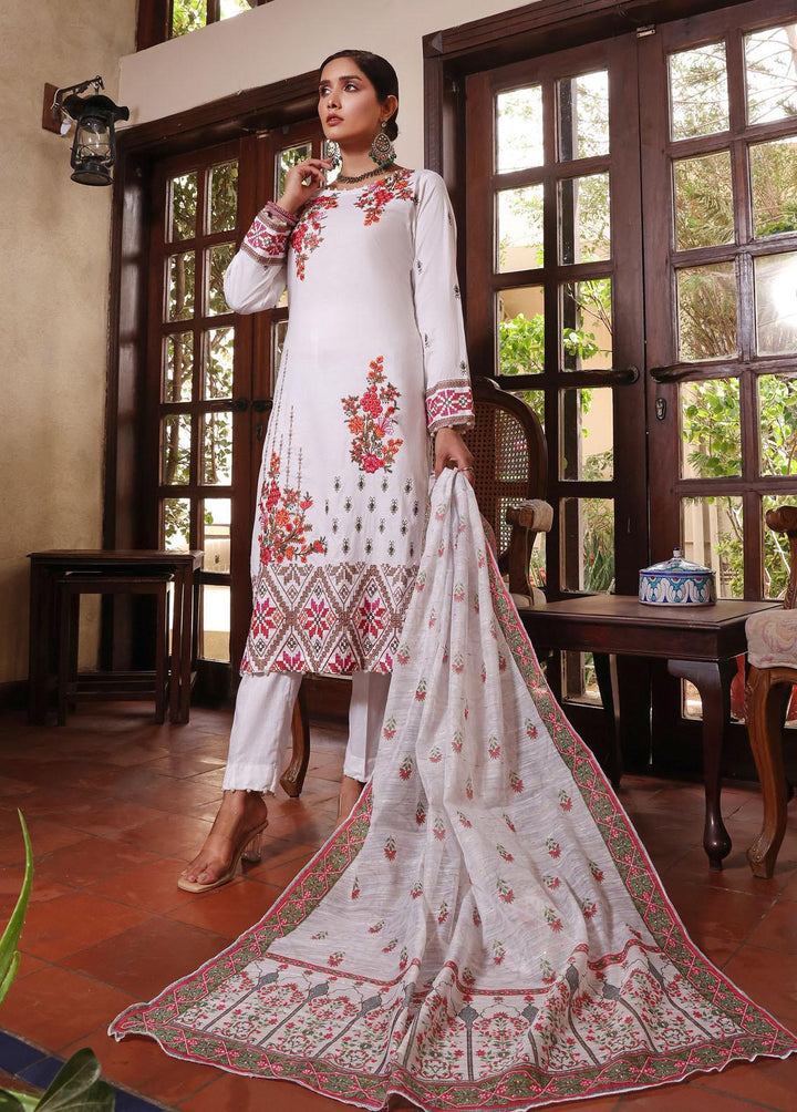Fine Tex Embroidered Lawn Suits Unstitched 3 Piece FNT23-Z7 ZC-05 - Summer Collection