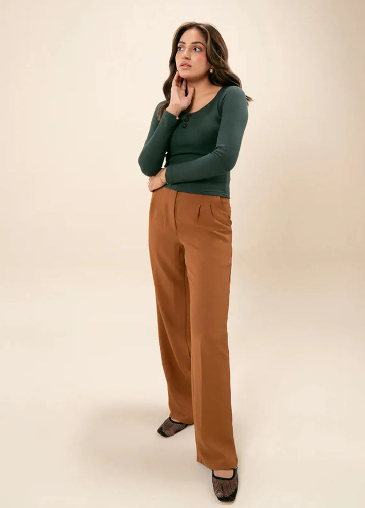 Zenyre Pret Western Waffle 1 Piece Neck Top