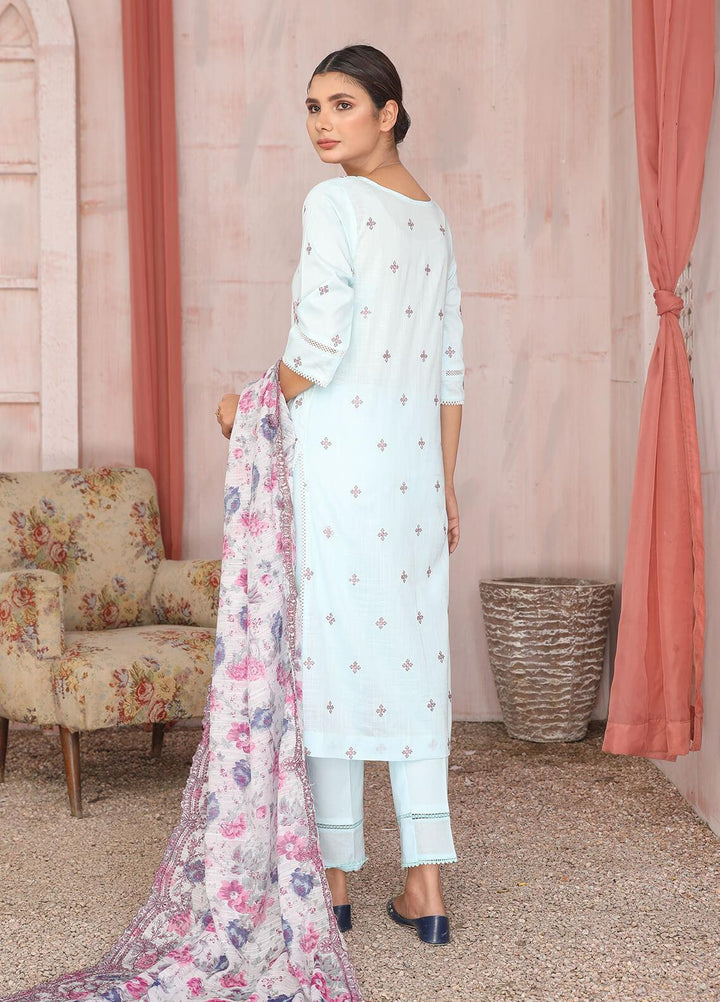 Zimal by Humdum Embroidered Lawn Suits Unstitched 3 Piece HD22Z D-03 - Summer Collection