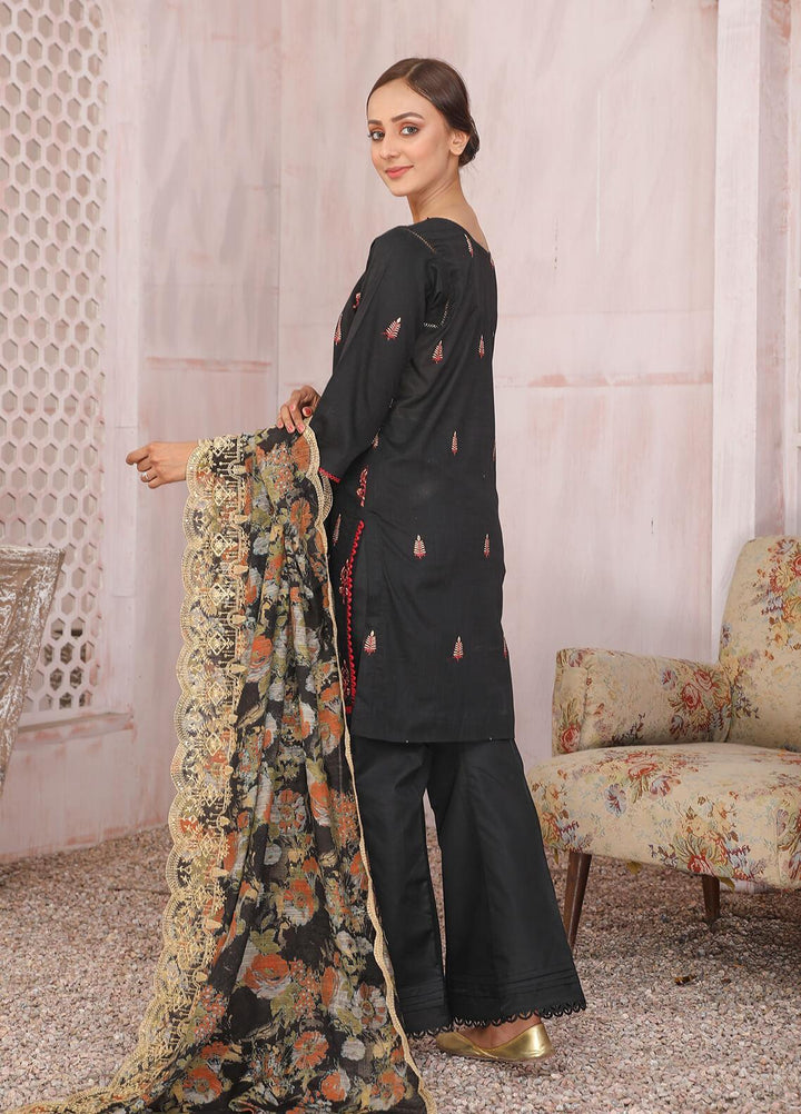 Zimal by Humdum Embroidered Lawn Suits Unstitched 3 Piece HD22Z D-10 - Summer Collection