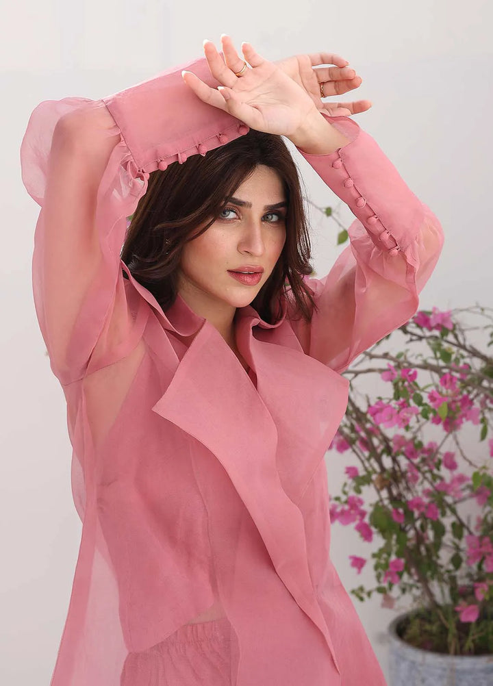 Ziphyer Pret Pure Organza 3 Piece Suit Blush Pink