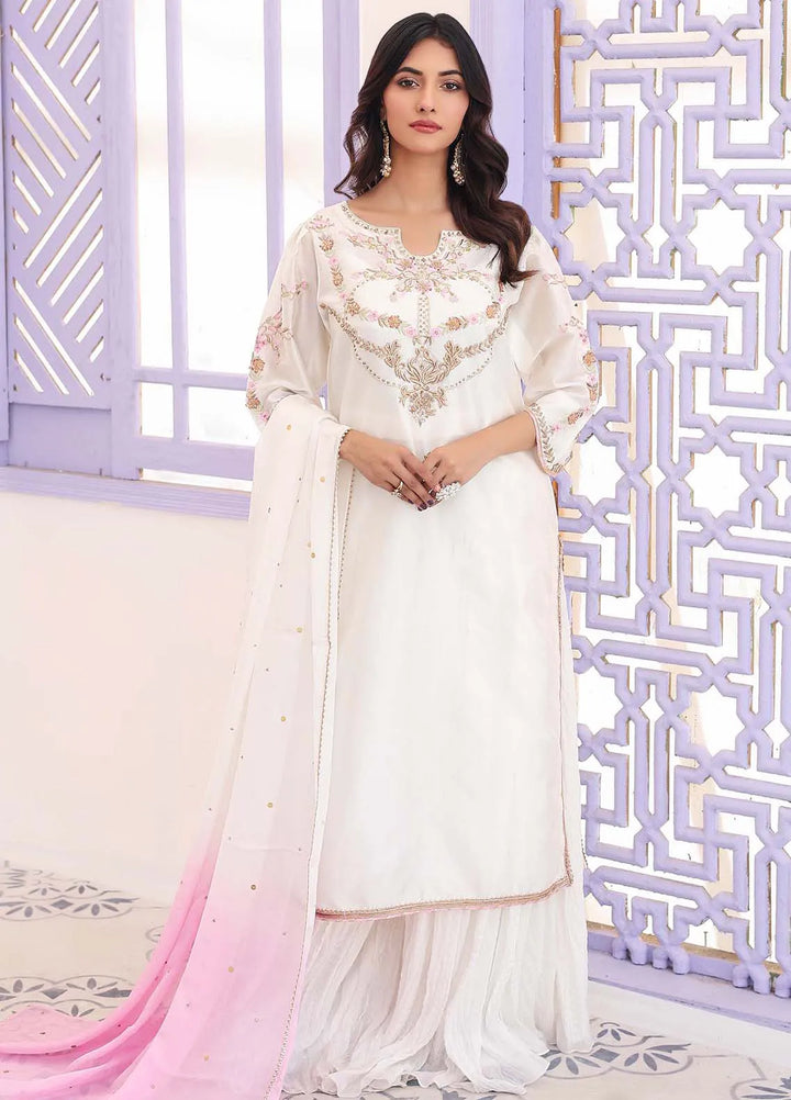 Ziphyer Pret Sheesha Silk 2 Piece Suit Adaab