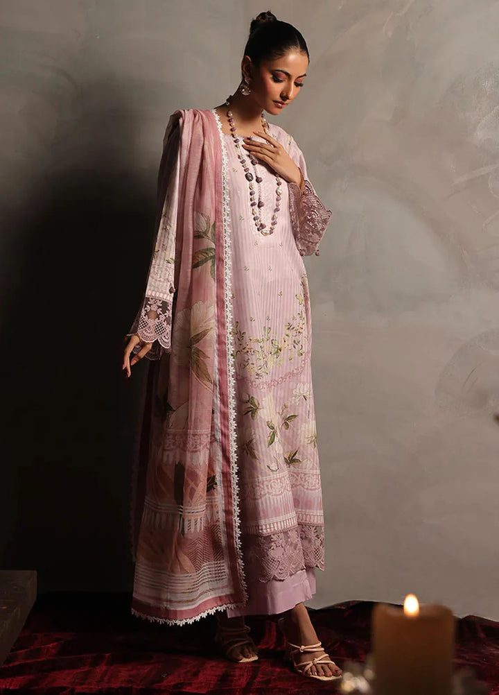 Zlooms Printed Dobby Cotton Suit Unstitched 3 Piece ZL25-C08-04 - Summer Collection