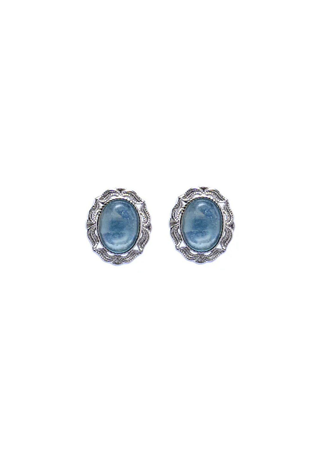 Zouhaira Earings Aqua Grace Studs