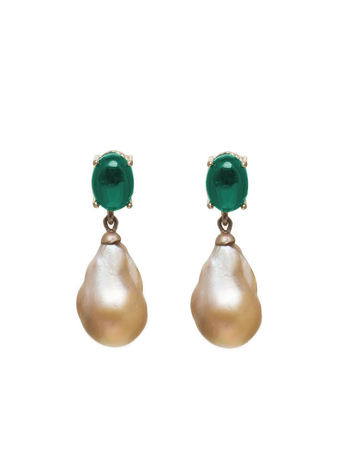Zouhaira Earings Baroque Passion-Green