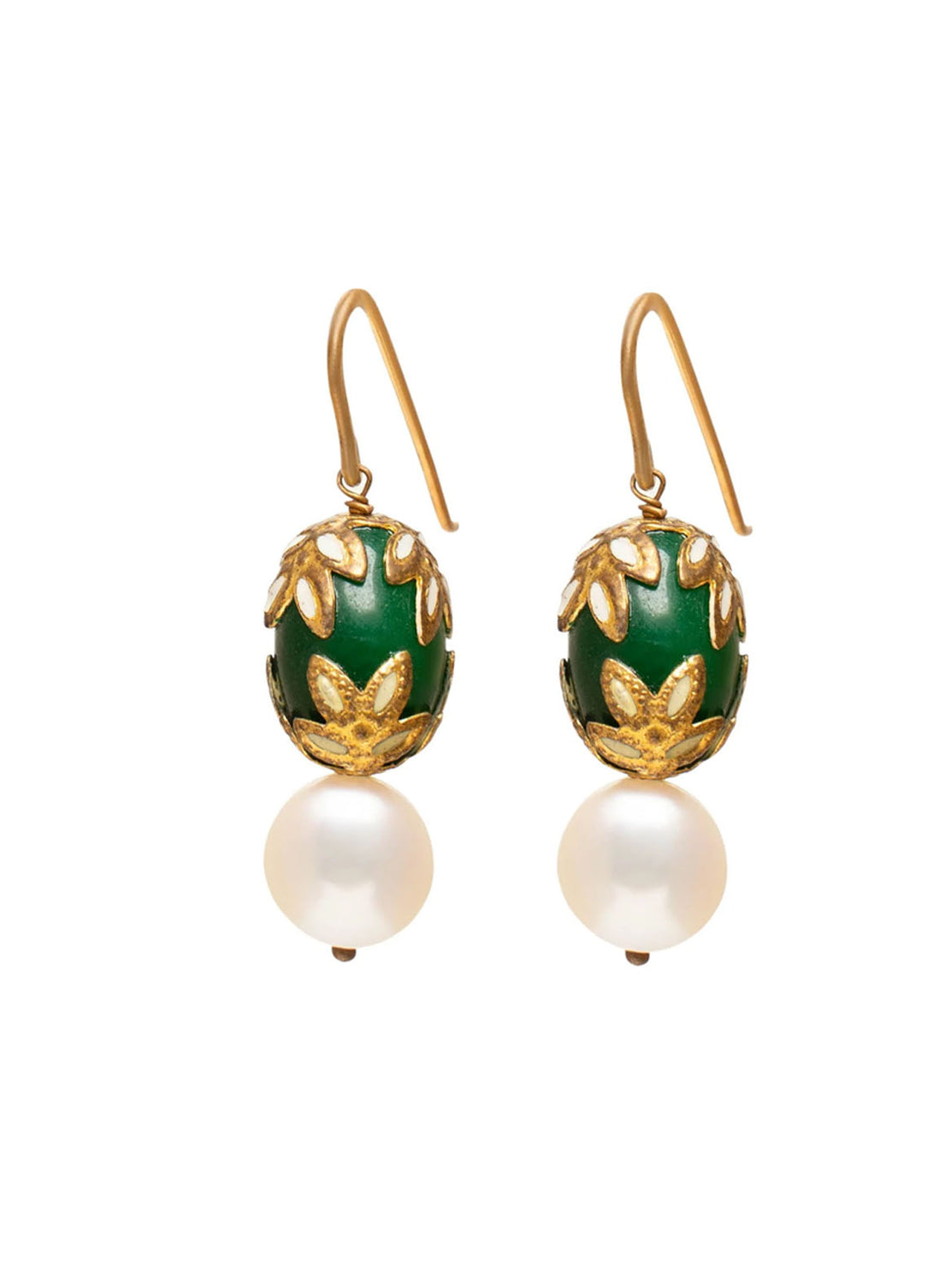 Zouhaira Earings Beautiful Blings-Green