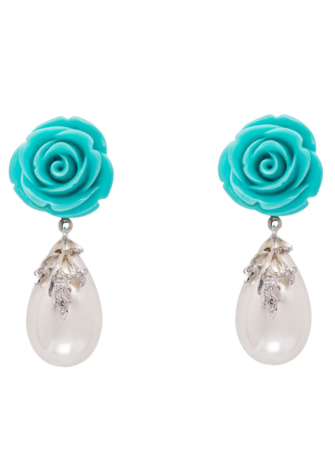 Zouhaira Earings Coral Arcadia-Blue