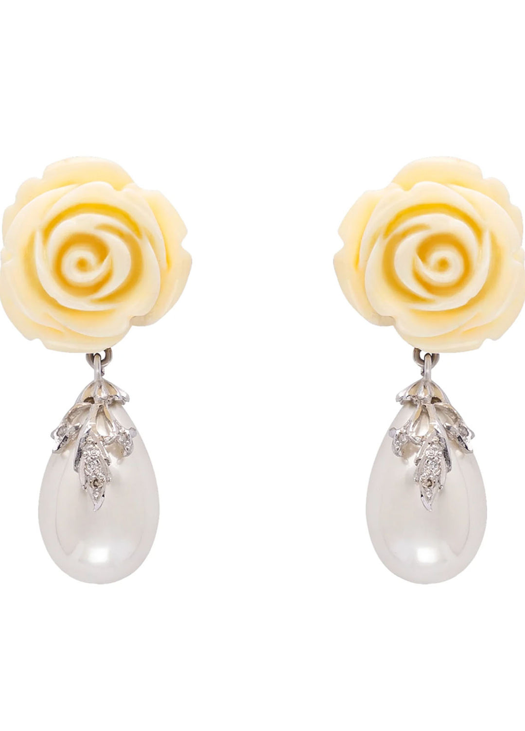 Zouhaira Earings Coral Arcadia-Ivory