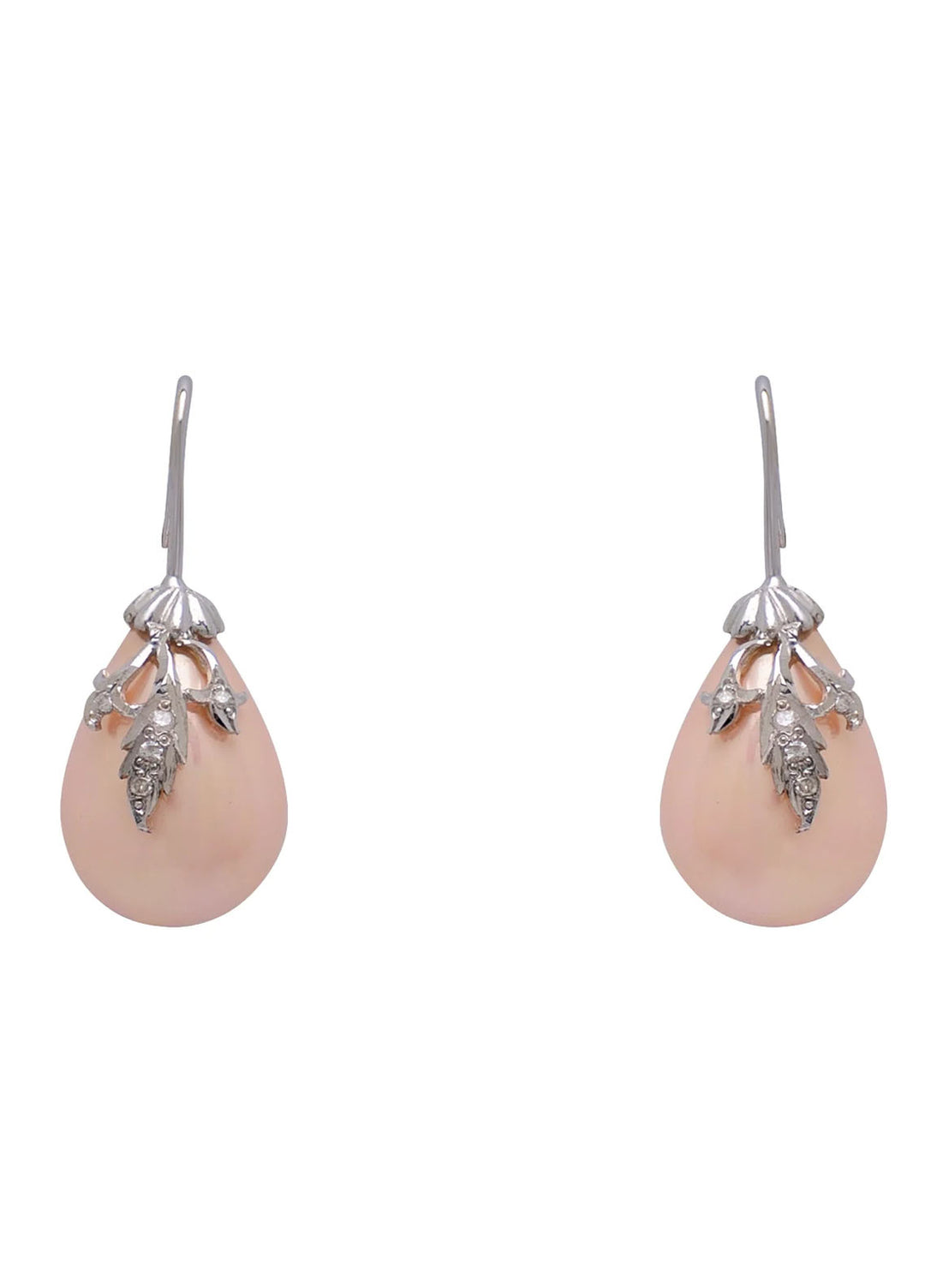 Zouhaira Earings Dazzling Droplets-Baby Pink